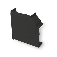 Nieuwe PVC wandgoot in antracietgrijs met modern design en rechtstreeks inkliksysteem 45 !