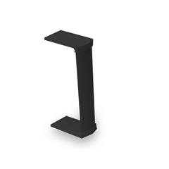 Nieuwe PVC wandgoot in antracietgrijs met modern design en rechtstreeks inkliksysteem 45 !