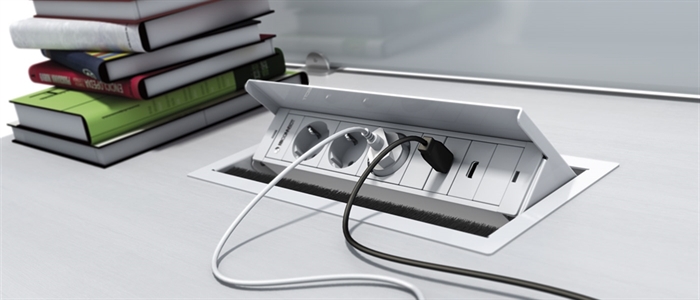 BOX : inbouwblok voor tafel