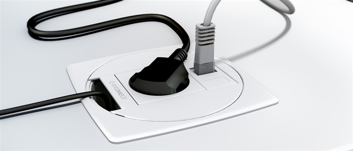 Aansluitpunt voor tafel