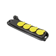 Multibloc 4 PC 2P+T + câble H07RNF-3G2,5 Lg.6 M : cliquez sur l’image pour voir les détails du produit