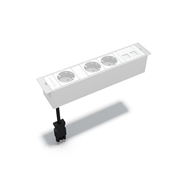 MBOX 3 NF stopc.+ houder voor 2 RJ45  : Klik op de afbeelding om de productdetails te bekijken