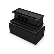 TOP 3 NF stopcontacten + 2 RJ45 UTP Cat.6 : Klik op de afbeelding om de productdetails te bekijken