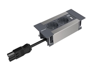 INTRO 2.0 2 NF stopcontacten + 1 USB lader 5V/2A : Klik op de afbeelding om de productdetails te bekijken