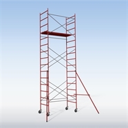 Tour mobile hauteur travail 7m : cliquez sur l’image pour voir les détails du produit