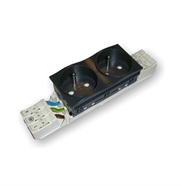 Prise NF DOUBLE 10-16A 250V : cliquez sur l’image pour voir les détails du produit