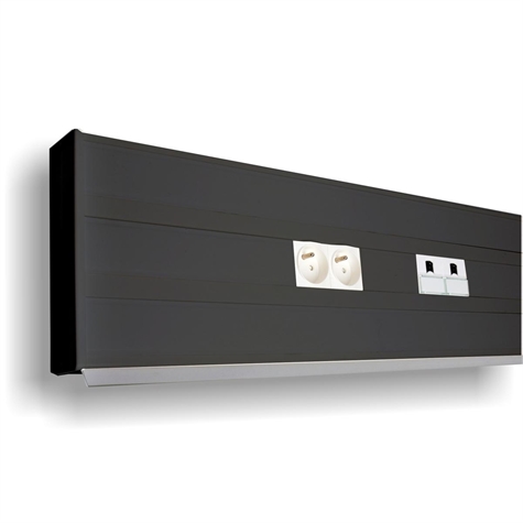 PVC wandgoot 190x54 INKLIK.45 Lg.2M