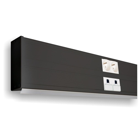 PVC wandgoot 130x54 INKLIK.45 Lg.2M