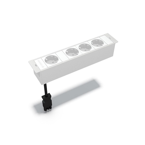 MBOX 4 stopcontacten SCHUKO