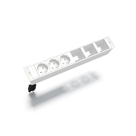 MBOX 3 NF stopcontacten + 3 lege plaatsen 45x45