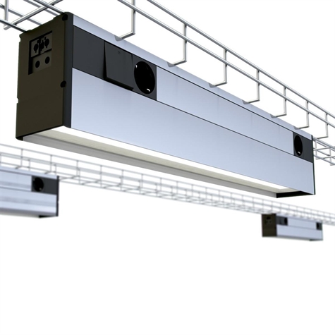 LUMEN lampe 58W+3 prises NF +interrupt+entr./sort.