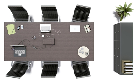 MEETING 9 PC SCHUKO+4RJ45UTP Cat.6+VGA+MiniJack