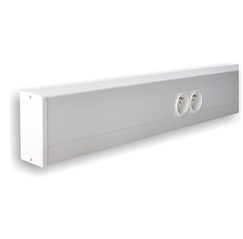 Goulotte murale PVC 100x54 CLIPSAGE 45 Lg.2M