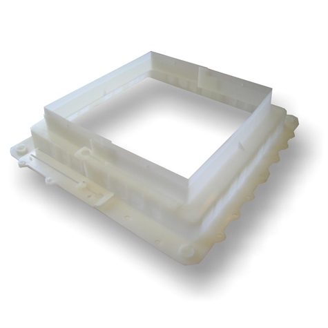 Adapter voor beton deklaag