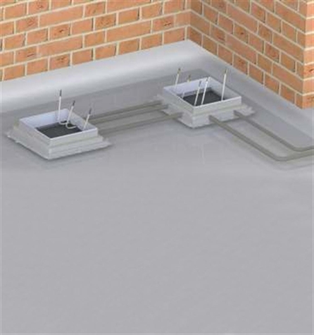 Adapter voor beton deklaag