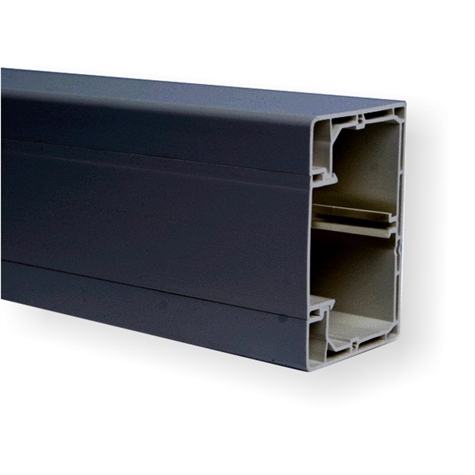 Goulotte murale PVC 100x54 CLIPSAGE 45 Lg.2M