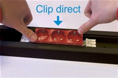 PVC wandgoot 190x54 INKLIK.45 Lg.2M