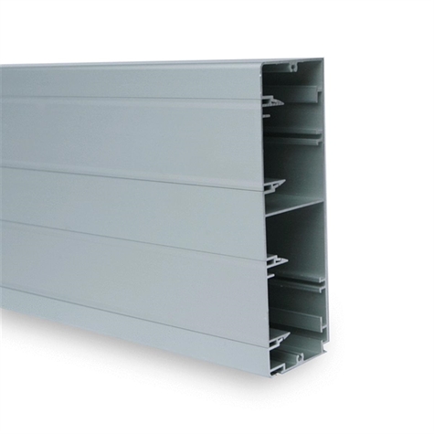 Goulotte murale ALUMINIUM 160x54 CLIPSAGE 45 Lg.2M