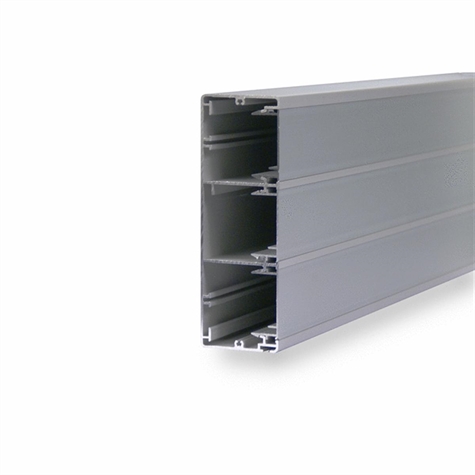 Goulotte murale ALUMINIUM 160x54 CLIPSAGE 45 Lg.2M