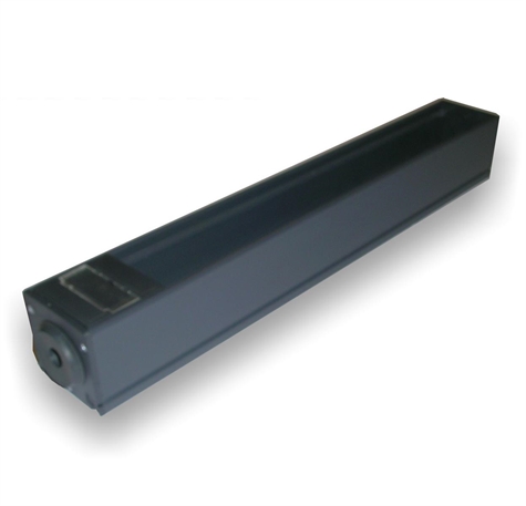 PVC uitrustbaar voedingsblok voor 9 modules 45x45