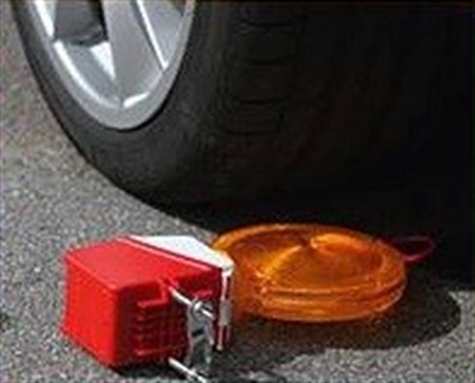 Feu de chantier clignotant à LED