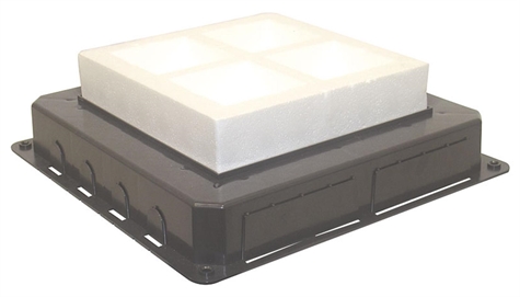 Inbouwdoos voor vloerdoos 8 modules 