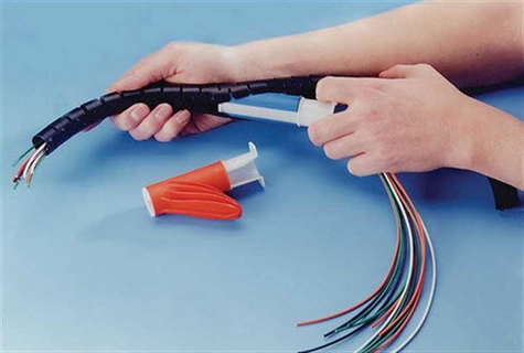 Gaine spiralée flexible diam.15mm - bobine de 50m 