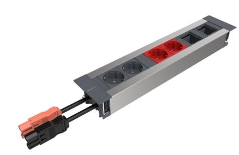 INTRO 2.0 2 SCHUKO stopc+2 rode+2 lege modules