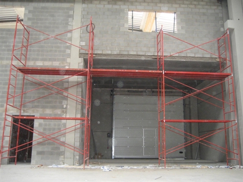 Echafaudage de 60 m²