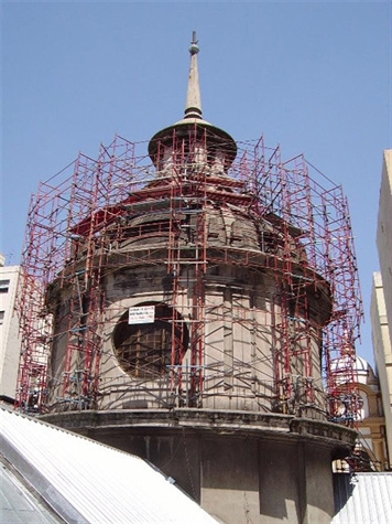 Echafaudage de 60 m²