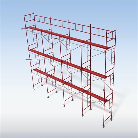 Echafaudage de 60 m²