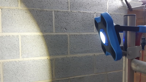 Projecteur chantier 20W 2600Lm 120° 6400K IP54