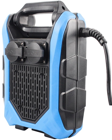 Projector werf 2x40W 6400Lm + 2 NF stopc.16A