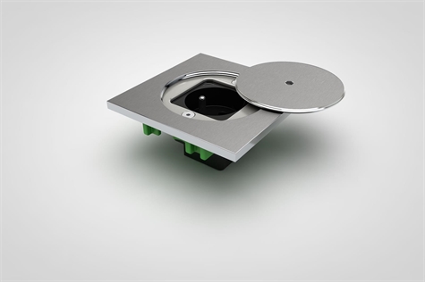 DEKSEL VOOR INBUS SLEUTEL RVS MET STOPCONTACT NF