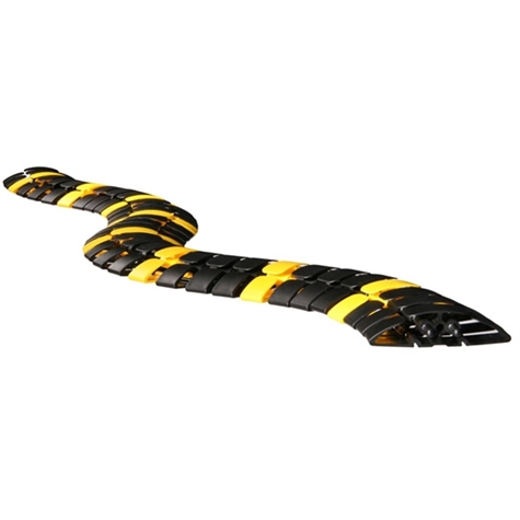 Platte kabelbegeleiding voor de vloer 