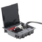 Ronde en rechthoekige meervoudige vloerdozen